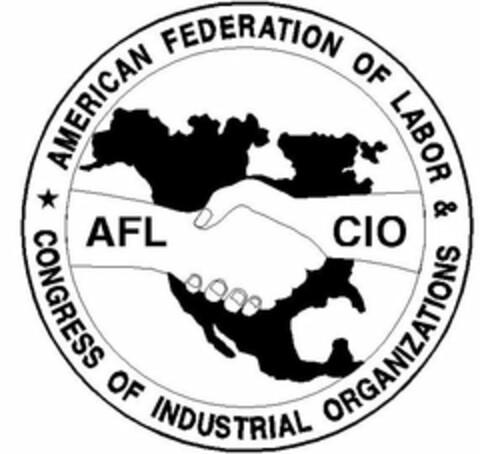 AMERICAN FEDERATION OF LABOR & CONGRESS OF INDUSTRIAL ORGANIZATIONS AFL-CIO Logo (USPTO, 05/06/2009)