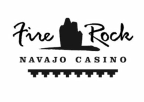 FIRE ROCK NAVAJO CASINO Logo (USPTO, 09.06.2009)