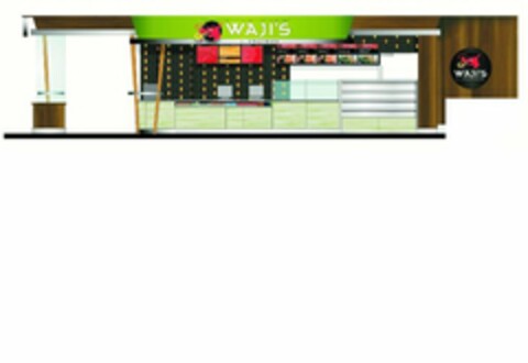 WAJI'S, BY UWAJIMAYA, WAJI'S Logo (USPTO, 17.07.2009)