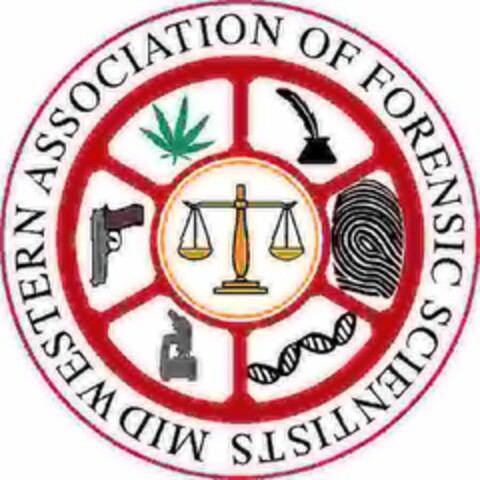 MIDWESTERN ASSOCIATION OF FORENSIC SCIENTISTS Logo (USPTO, 08/25/2009)