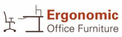 ERGONOMIC OFFICE FURNITURE Logo (USPTO, 04/01/2010)