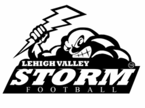 STORM LEHIGH VALLEY FOOTBALL Logo (USPTO, 04.04.2010)