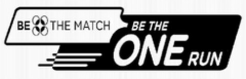 BE THE MATCH BE THE ONE RUN Logo (USPTO, 01.06.2010)