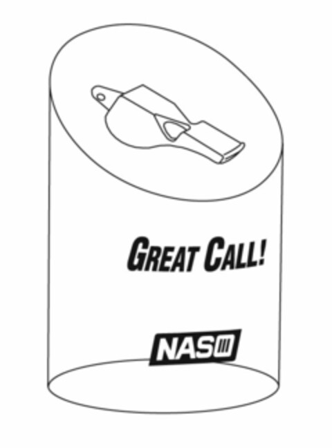 GREAT CALL! NASO Logo (USPTO, 25.08.2010)