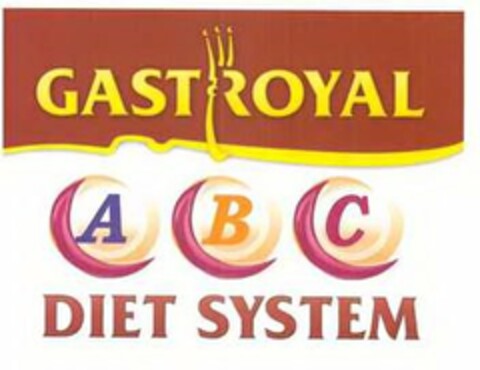 GASTROYAL A B C DIET SYSTEM Logo (USPTO, 08.12.2010)