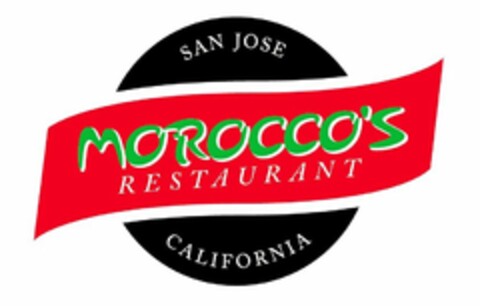 MOROCCO'S RESTAURANT SAN JOSE CALIFORNIA Logo (USPTO, 02.02.2011)