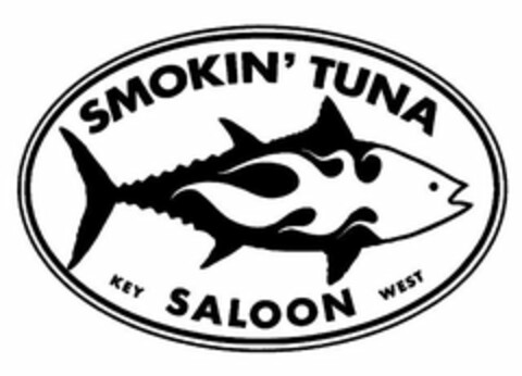 SMOKIN' TUNA SALOON KEY WEST Logo (USPTO, 31.05.2011)