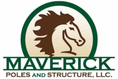 MAVERICK POLES AND STRUCTURE, LLC. Logo (USPTO, 01.12.2011)