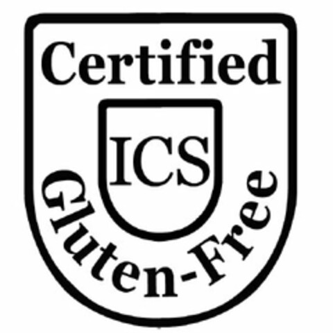 CERTIFIED ICS GLUTEN-FREE Logo (USPTO, 04/25/2012)