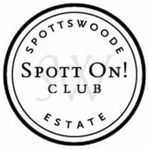 SPOTTSWOODE ESTATE SPOTT ON! CLUB Logo (USPTO, 05/08/2012)