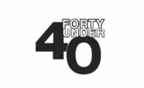 FORTY UNDER 40 Logo (USPTO, 29.01.2013)