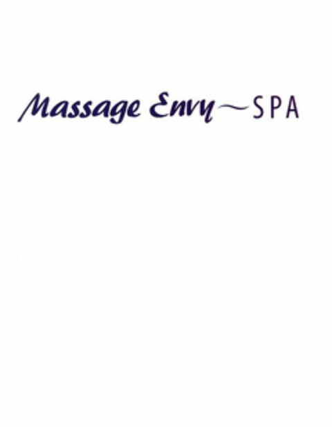 MASSAGE ENVY SPA Logo (USPTO, 02/20/2013)