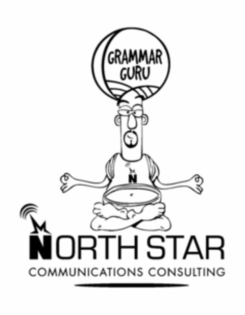 GRAMMAR GURU NORTH STAR COMMUNICATIONS CONSULTING N Logo (USPTO, 27.03.2013)