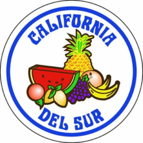 CALIFORNIA DEL SUR Logo (USPTO, 04/10/2013)