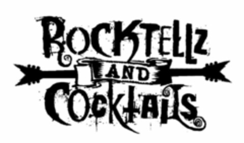 ROCKTELLZ AND COCKTAILS Logo (USPTO, 16.07.2013)