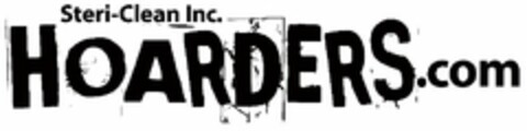 STER-CLEAN INC. HOARDERS.COM Logo (USPTO, 17.06.2014)