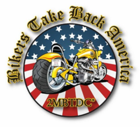 BIKERS TAKE BACK AMERICA 2MBTDC 9/11 RIDE TO REMEMBER Logo (USPTO, 19.02.2015)