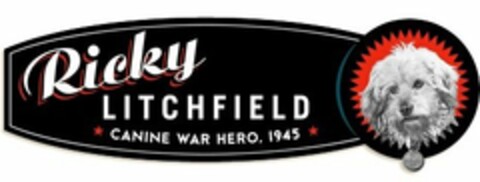 RICKY LITCHFIELD CANINE WAR HERO, 1945 Logo (USPTO, 14.09.2015)