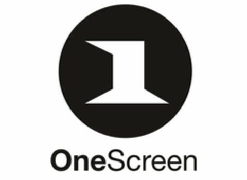 1 ONESCREEN Logo (USPTO, 16.10.2015)