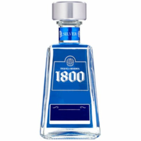 1800 TEQUILA RESERVA 1800 SILVER Logo (USPTO, 15.03.2016)