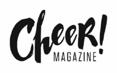 CHEER! MAGAZINE Logo (USPTO, 31.03.2016)