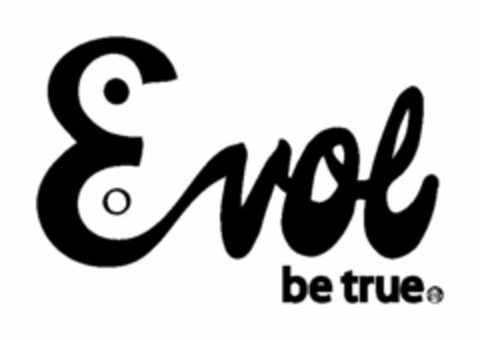 EVOL BE TRUE. Logo (USPTO, 01.06.2016)