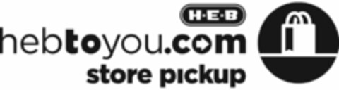 H-E-B HEBTOYOU.COM STORE PICKUP Logo (USPTO, 14.09.2016)