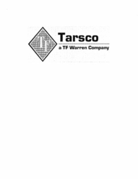 TF TARSCO A TF WARREN COMPANY Logo (USPTO, 11/29/2016)