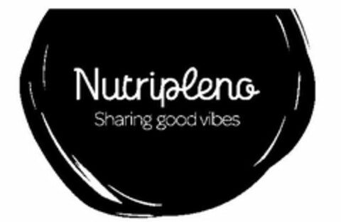 NUTRIPLENO SHARING GOOD VIBES Logo (USPTO, 06/08/2017)