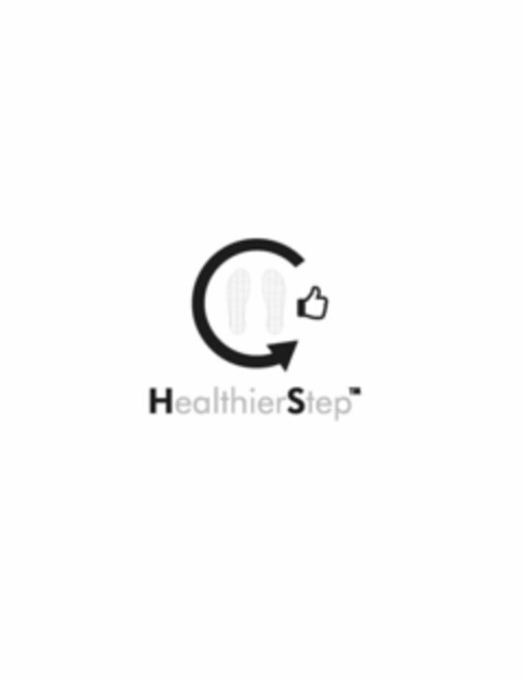 HEALTHIERSTEP Logo (USPTO, 07/11/2017)