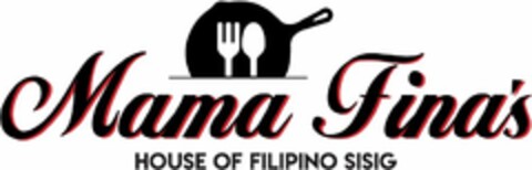MAMA FINA'S HOUSE OF FILIPINO SISIG Logo (USPTO, 14.07.2017)
