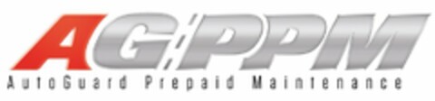 AG/PPM AUTOGUARD PREPAID MAINTENANCE Logo (USPTO, 09/11/2017)