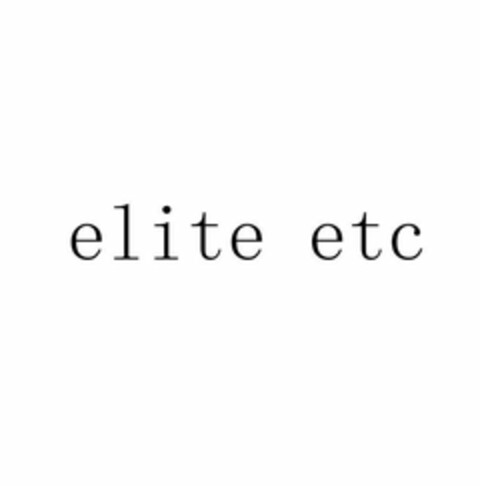 ELITE ETC Logo (USPTO, 08.01.2018)