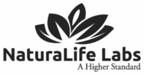 NATURALIFE LABS A HIGHER STANDARD Logo (USPTO, 04/02/2018)