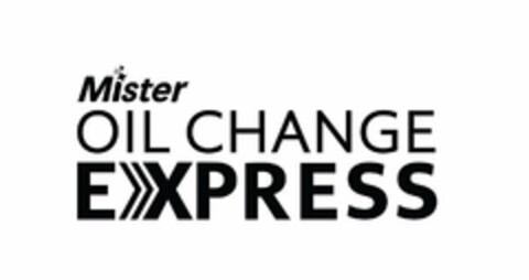 MISTER OIL CHANGE EXPRESS Logo (USPTO, 04/18/2018)