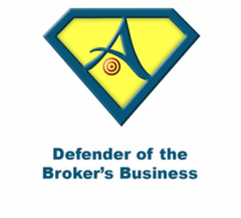 A DEFENDER OF THE BROKER'S BUSINESS Logo (USPTO, 05/11/2018)