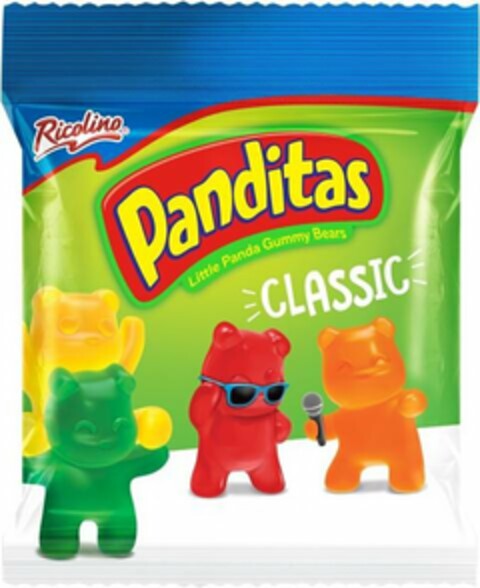 RICOLINO PANDITAS LITTLE PANDA GUMMY BEARS CLASSIC Logo (USPTO, 10.07.2018)