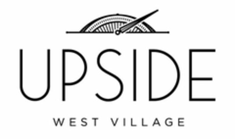 UPSIDE WEST VILLAGE Logo (USPTO, 09/24/2018)