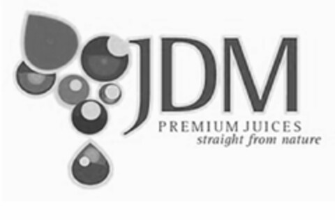 JDM PREMIUM JUICES STRAIGHT FROM NATURE Logo (USPTO, 28.09.2018)