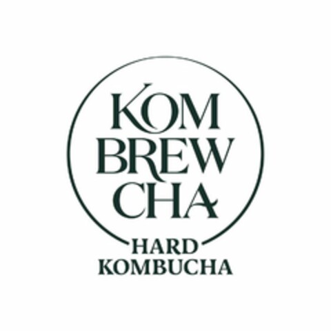 KOM BREW CHA HARD KOMBUCHA Logo (USPTO, 11/20/2018)