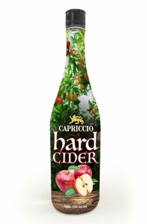 CAPRICCIO HARD CIDER 750 ML 13.9% ALC/VOL Logo (USPTO, 25.01.2019)