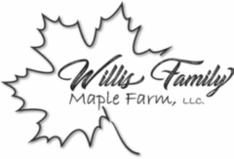 WILLIS FAMILY MAPLE FARM, LLC. Logo (USPTO, 08.05.2019)