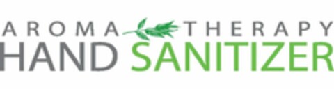 AROMA THERAPY HAND SANITIZER Logo (USPTO, 07/12/2019)