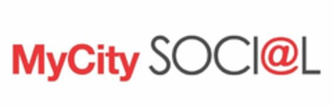 MYCITY SOCIAL Logo (USPTO, 29.07.2019)