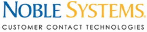 NOBLE SYSTEMS CUSTOMER CONTACT TECHNOLOGIES Logo (USPTO, 02.08.2019)