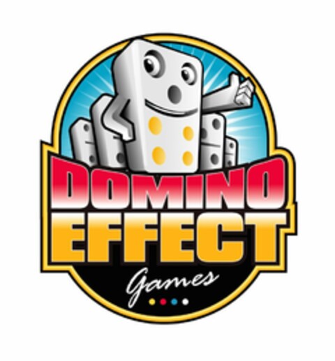 DOMINO EFFECT GAMES Logo (USPTO, 08/12/2019)