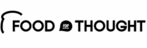 FOOD FOR THOUGHT Logo (USPTO, 12/09/2019)