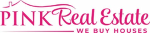 PINK REAL ESTATE WE BUY HOUSES Logo (USPTO, 11.02.2020)