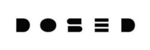 DOSED Logo (USPTO, 02/27/2020)