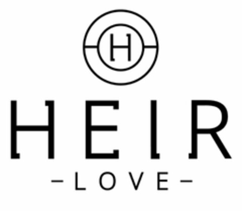 H HEIR - LOVE - Logo (USPTO, 10.06.2020)